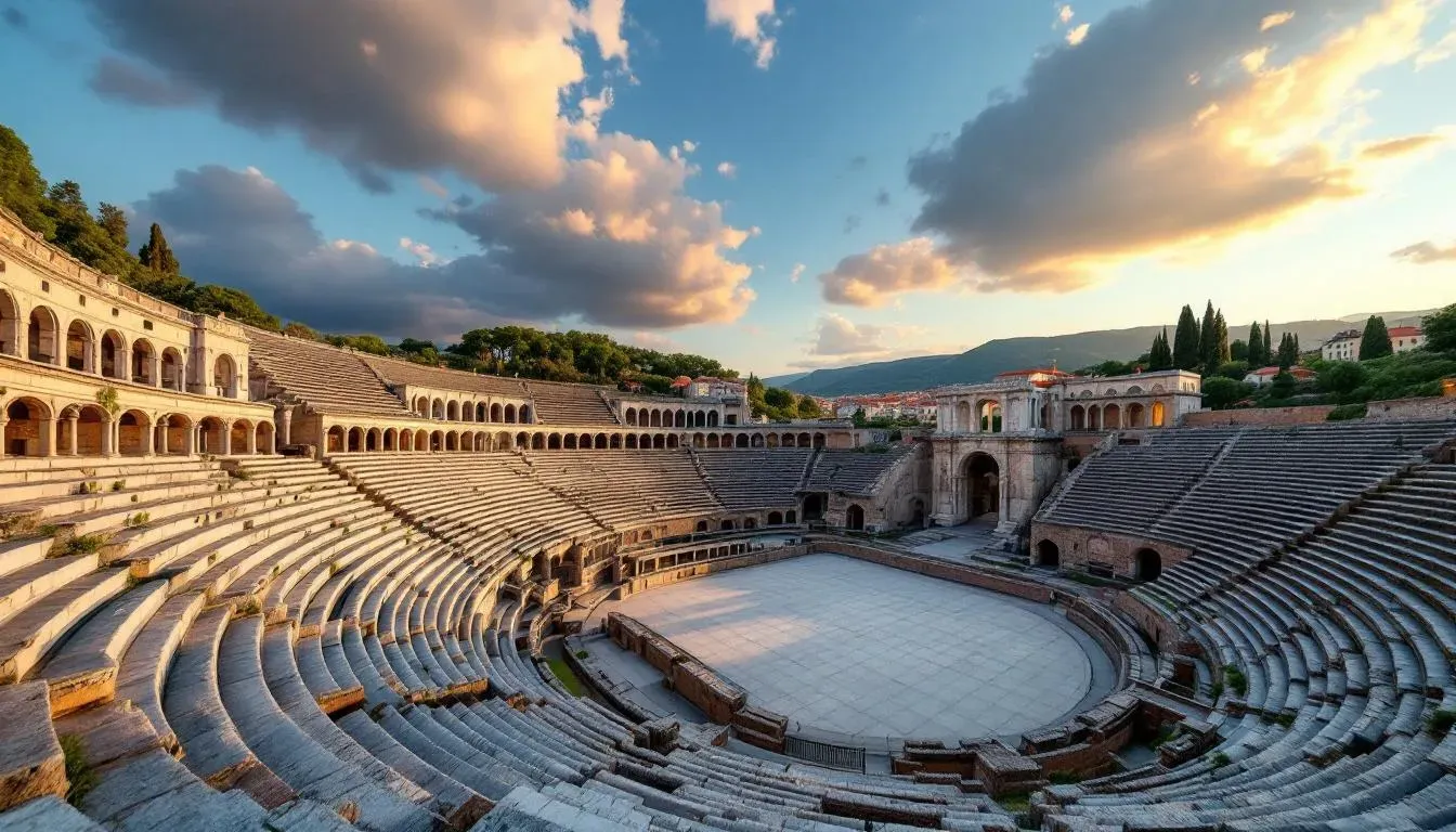 Carcassonne Fortress - filming location in Croatia