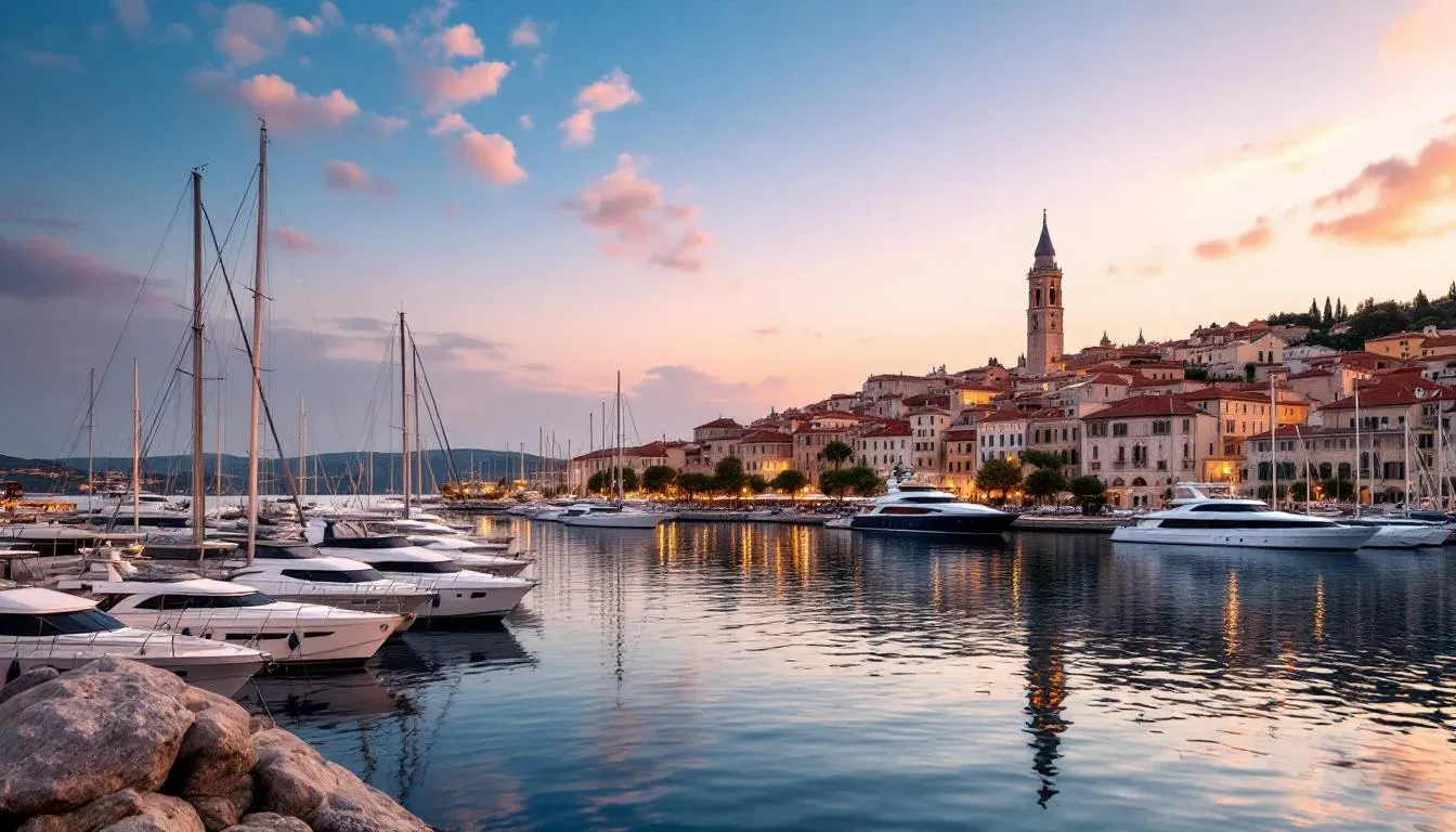 Filming in Zadar